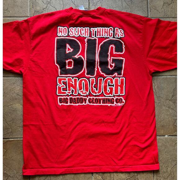 Vintage Big Daddy Clothing Co Red Graphic T-Shirt Men’s 2XL - Picture 4 of 6